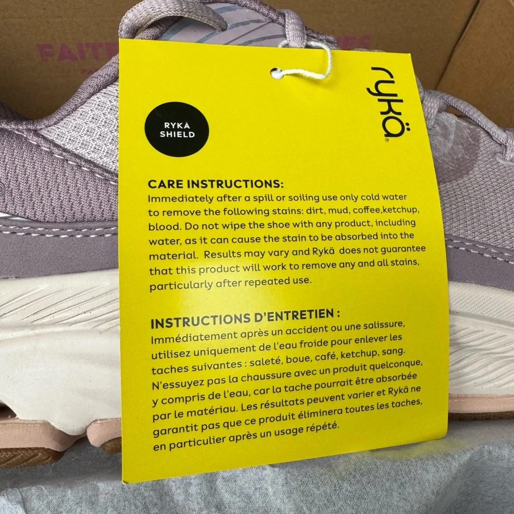 Ryka Devoted RS Lilac Walking Sneaker 8.5 Wide - Picture 14 of 16